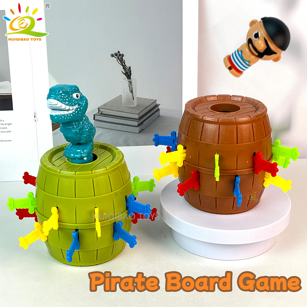 Board Game Pirates - Jouet de seau pirate dinosaure, jeu