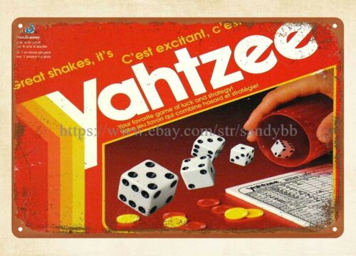 Board Game Yahtzee - Jeu de société familial Yahtzee 1993