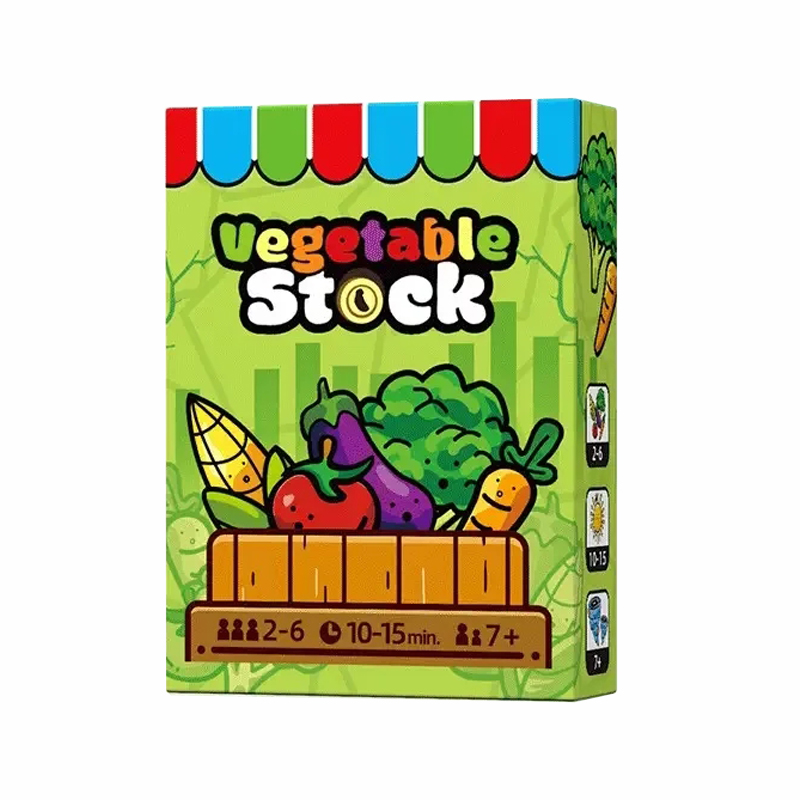 Board Game Card - Cartes de jeu de société Vegetable