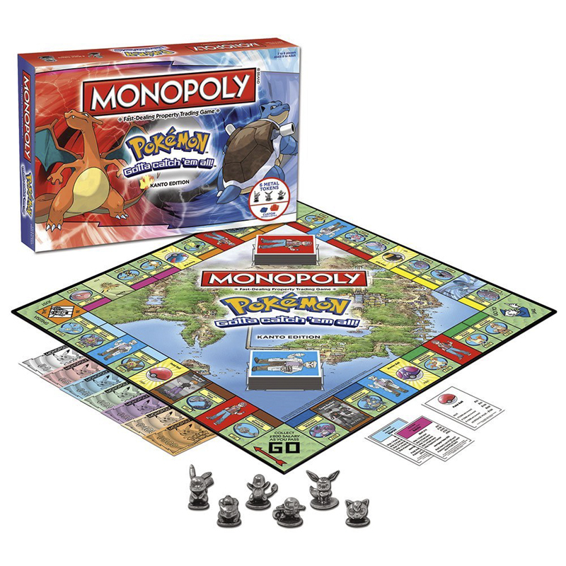 Board Game Monopoly - MONOPOLY – jeu de société Pokemon,