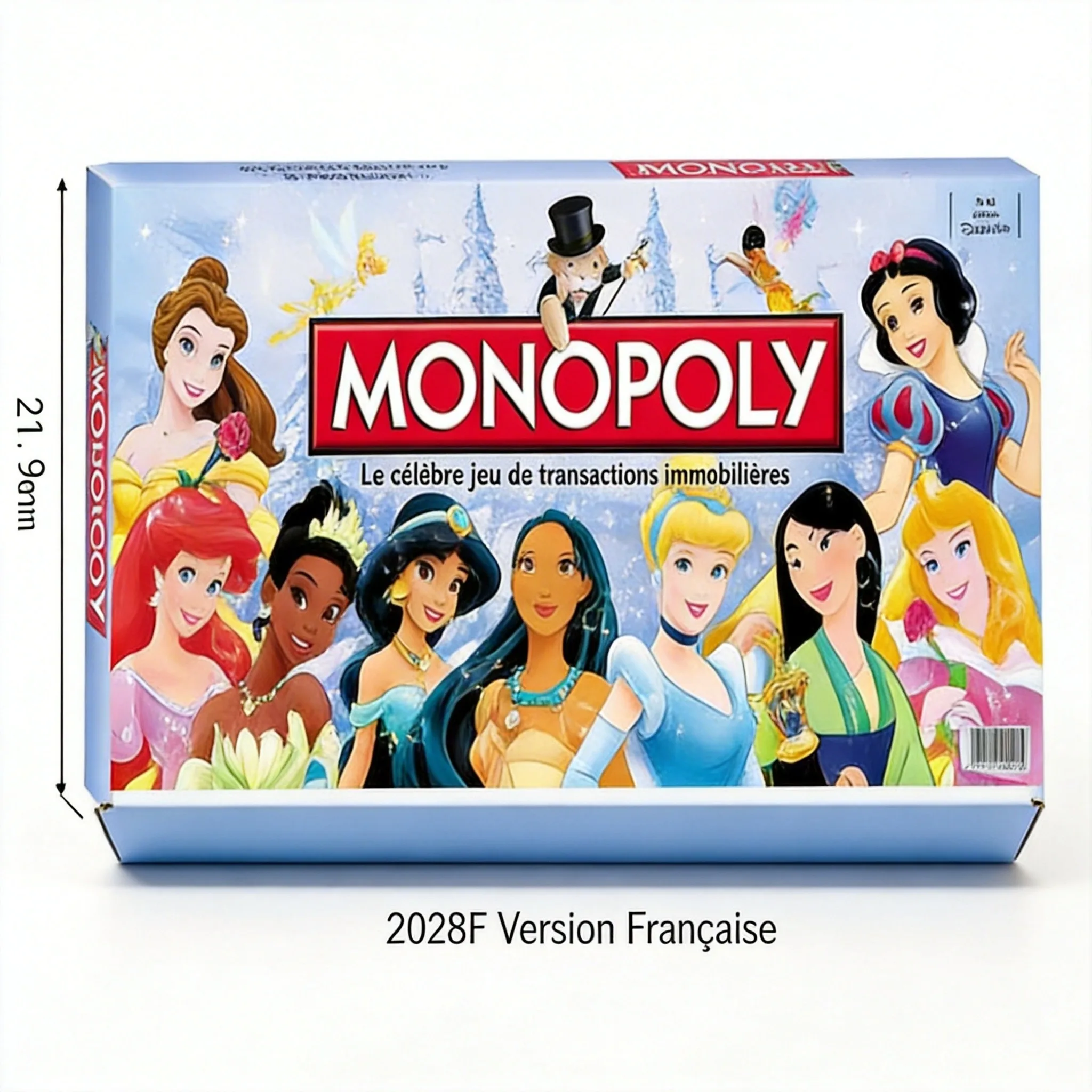 Board Game Monopoly - MONOPOLY Princesses Disney : Œuvre d'art