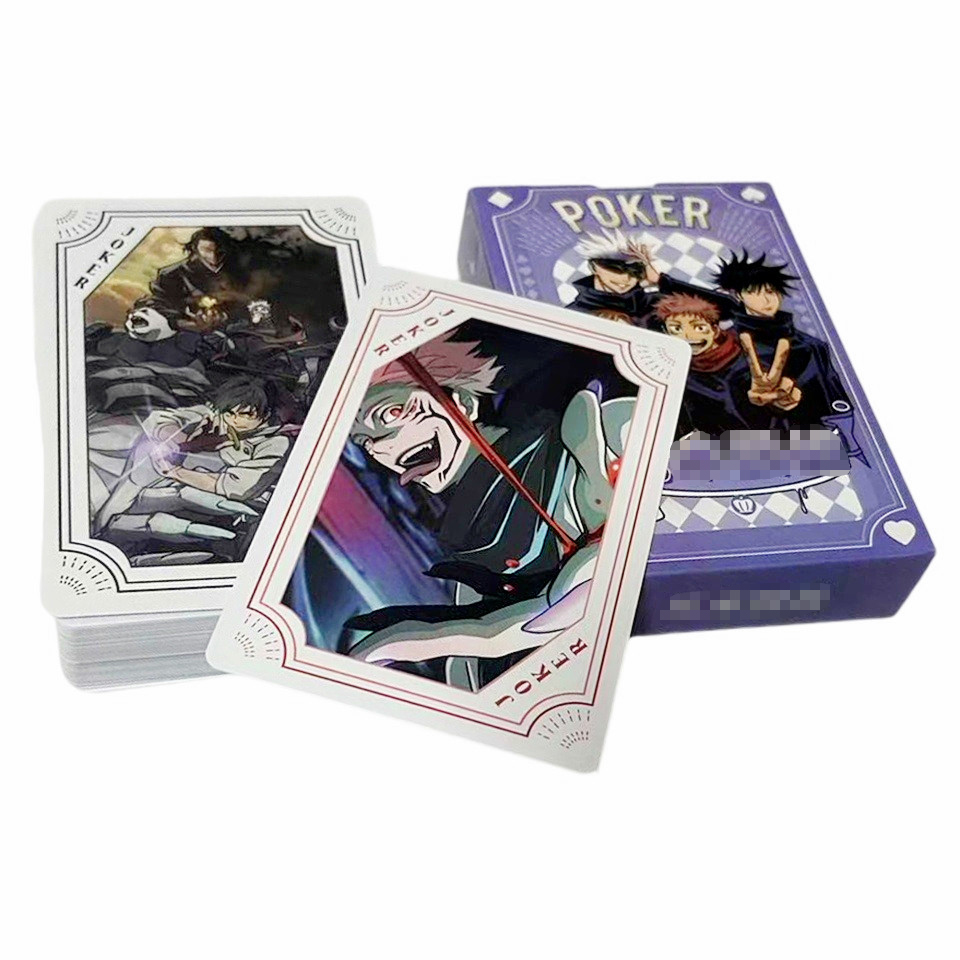 Board Game Master - Jeu de cartes de poker Jujutsu