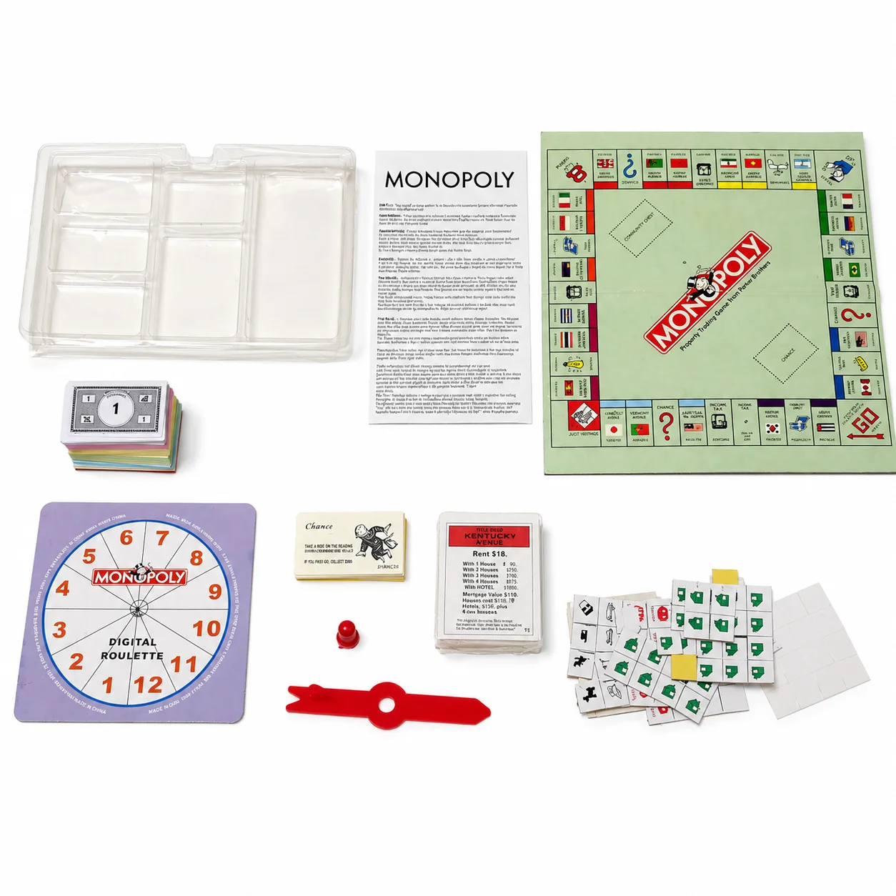 Board Game Monopoly - Jeu de société classique Monopoly, jeu