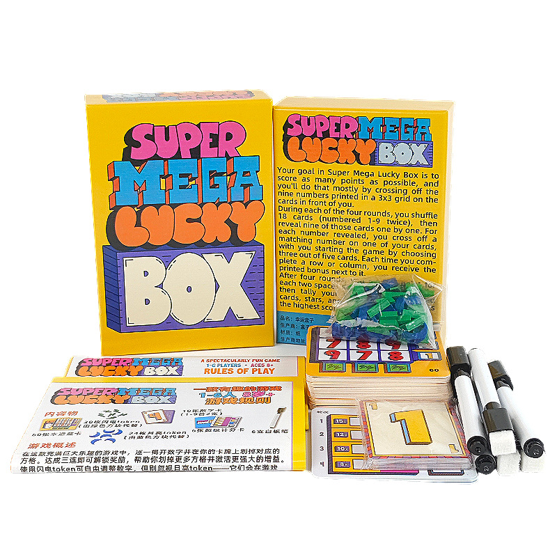 Super Mega Lucky Box, jeu de s - Board Game Family avis et prix
