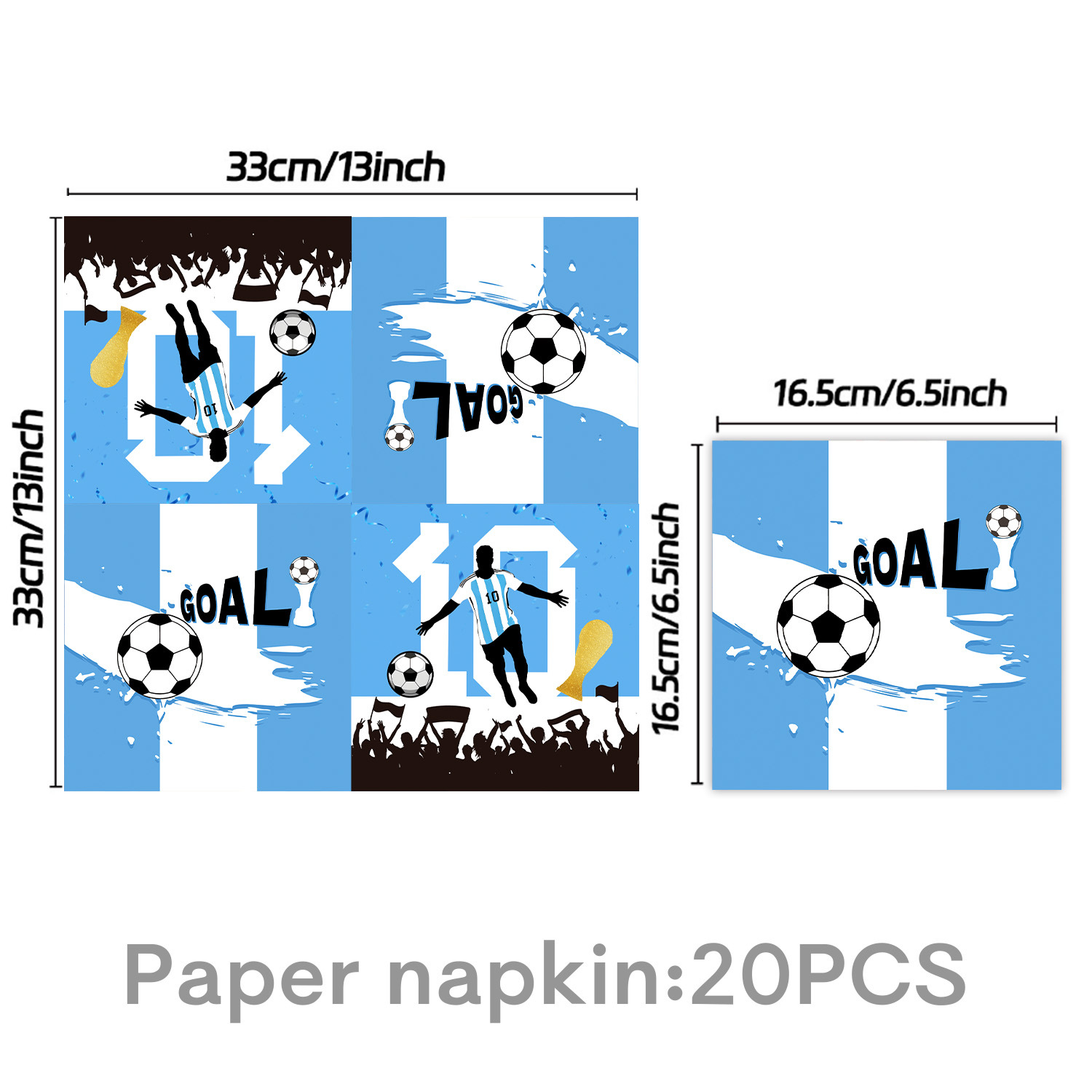 Serviettes de table pour fête  - Board Game Football avis et prix
