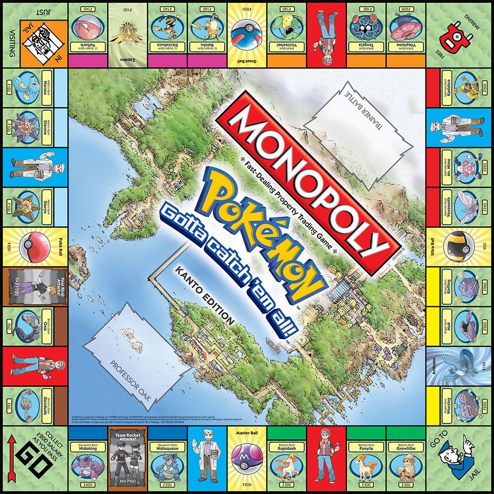 MONOPOLY – jeu de société Poke - Board Game Monopoly avis et prix