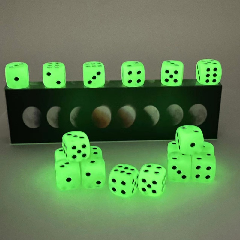 10-Pack D6 6 faces dés brillen - Board Game Yahtzee avis et prix