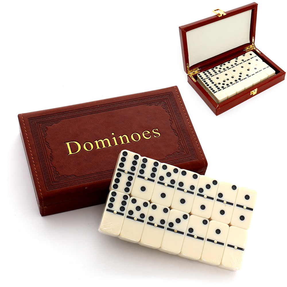 Jeu de dominos en résine 28 pi - Board Game Family avis et prix