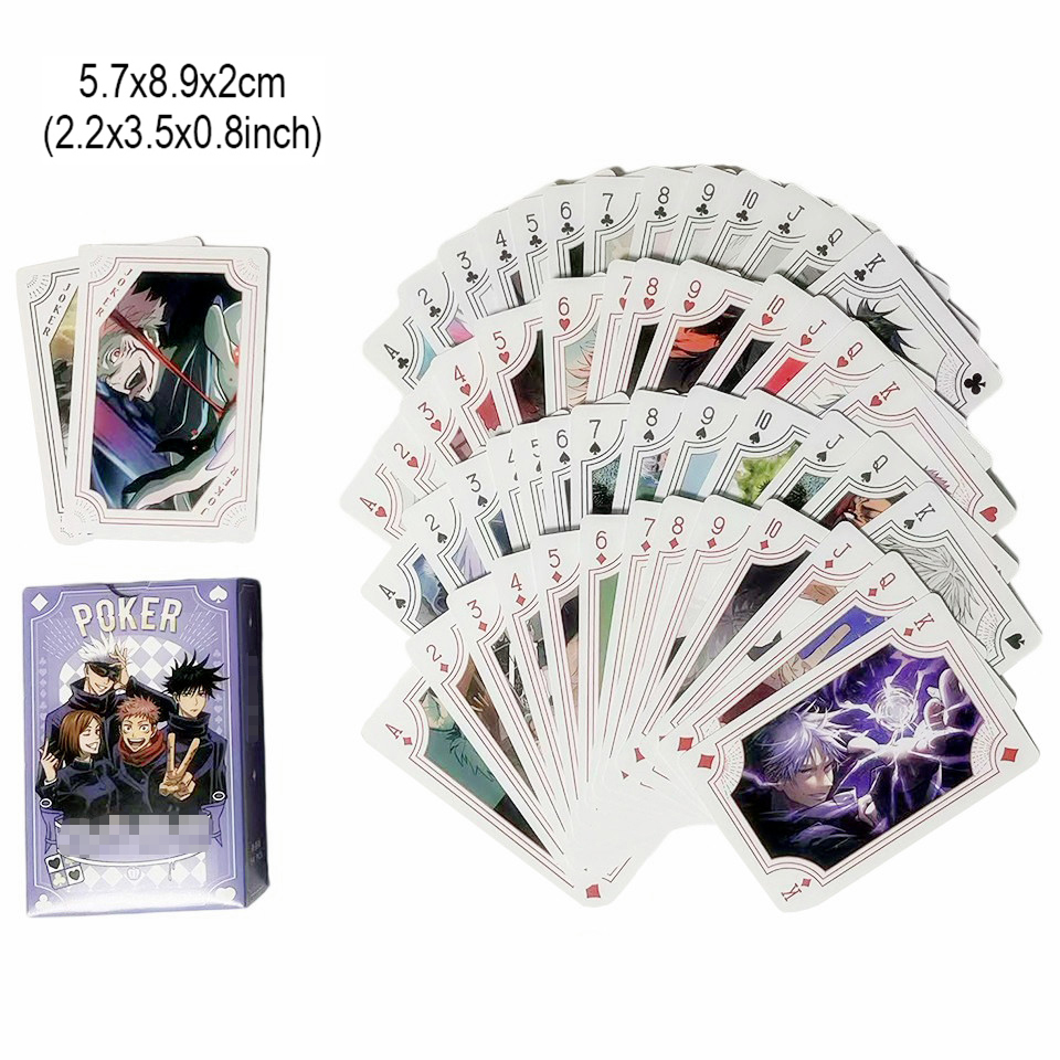 Jeu de cartes de poker Jujutsu - Board Game Master avis et prix