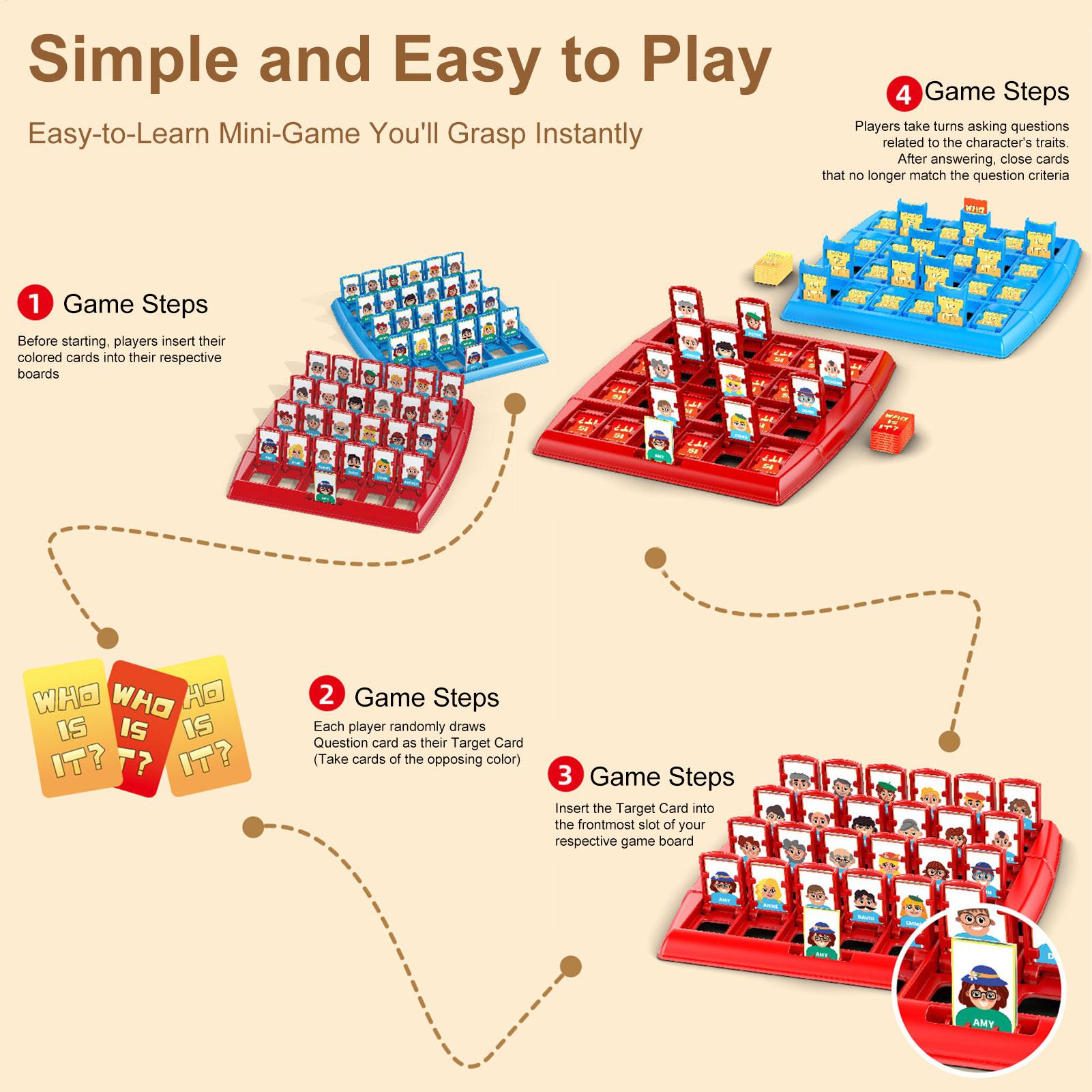 Jeu de société « Devinez qui j - Board Game Guess Who avis et prix