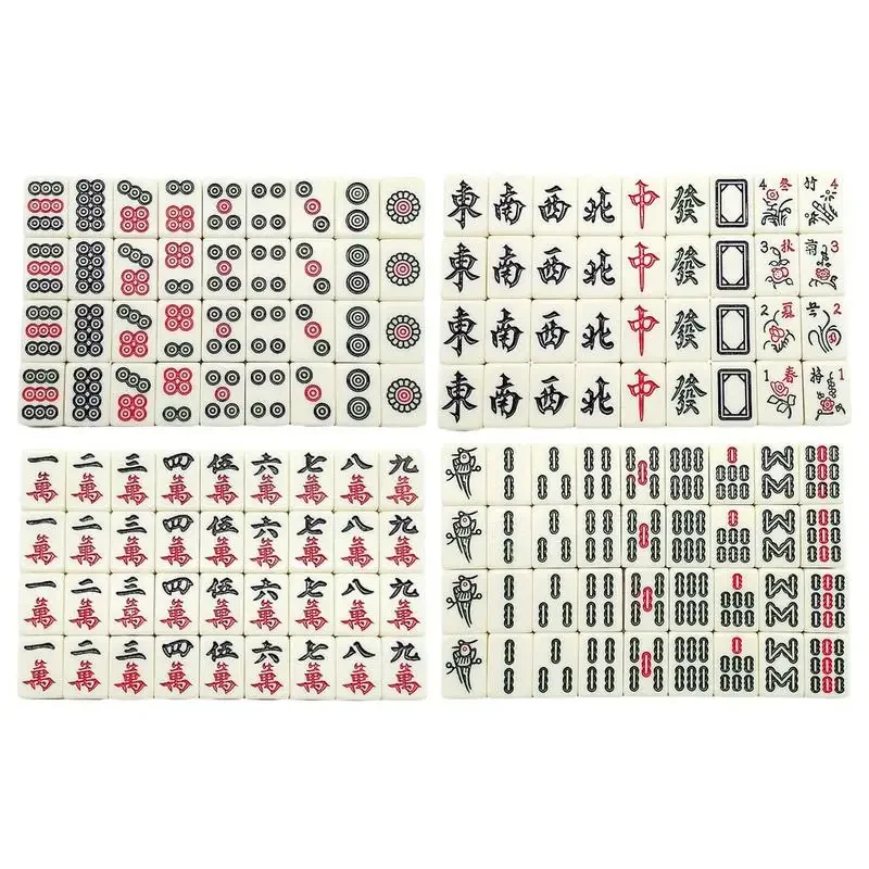 Jeu de Mahjong chinois, 144 mi - Board Game Family avis et prix