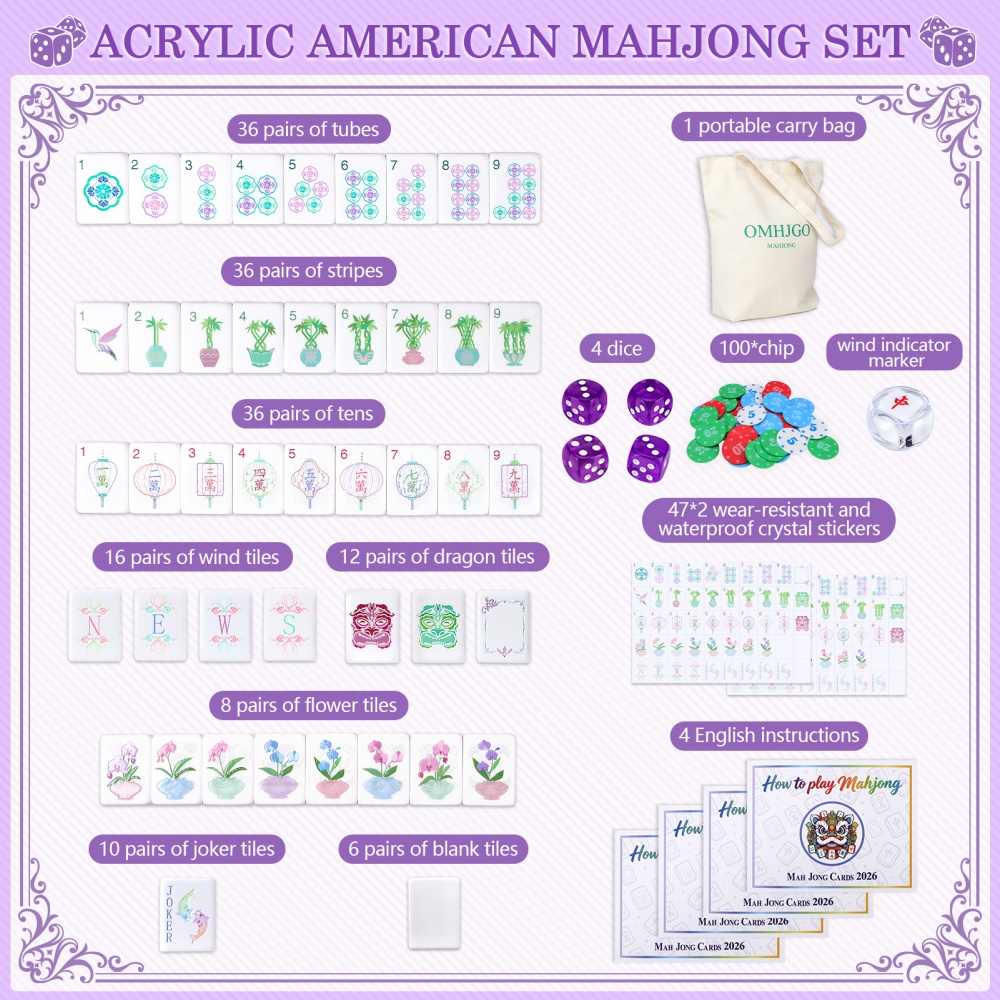 Ensemble de Mahjong américain  - Board Game Master avis et prix