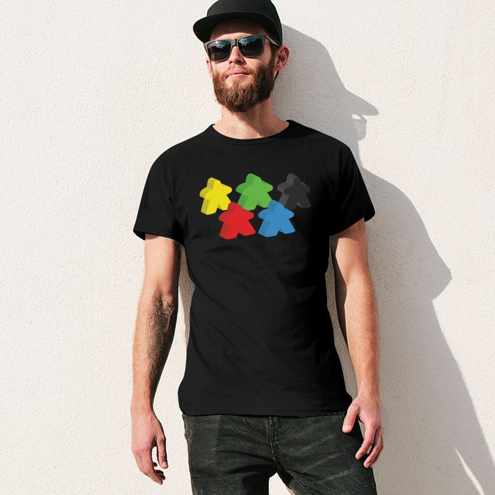 Ensemble de 5 pions de jeu (je - Meeple Token Set avis et prix